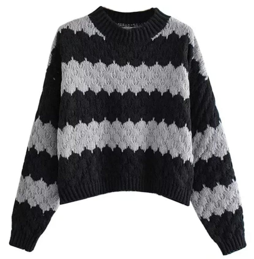 Pull vintage classique main image 0