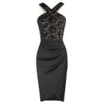 Vintage Robe Année 40 Noire - Louise Vintage